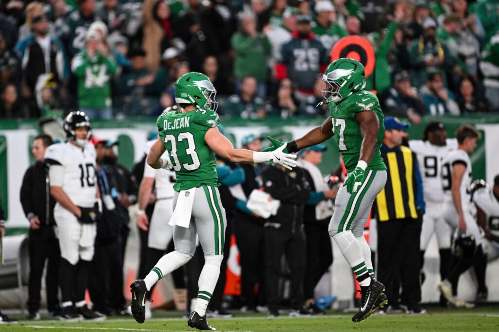 Mitchell (right) DeJean (Left)